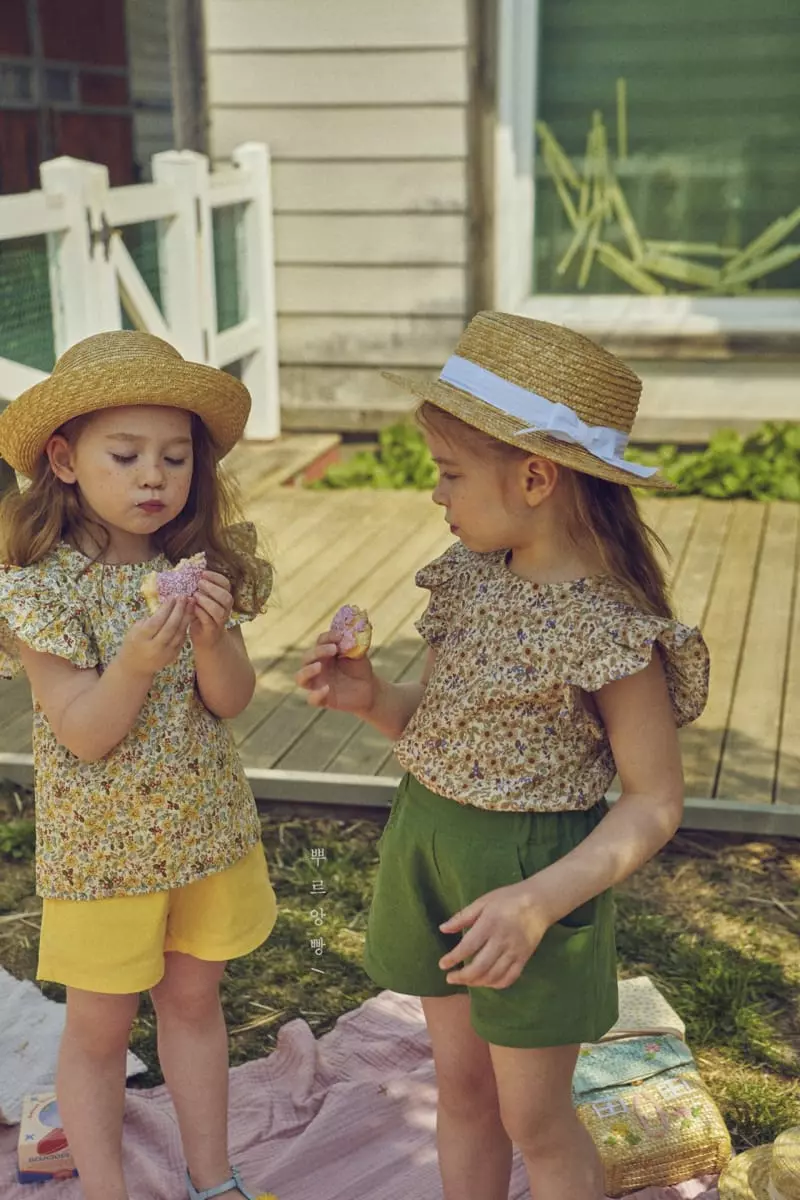 Pourenfant - Korean Children Fashion - #discoveringself - Flora Frill Sleeveless - 6