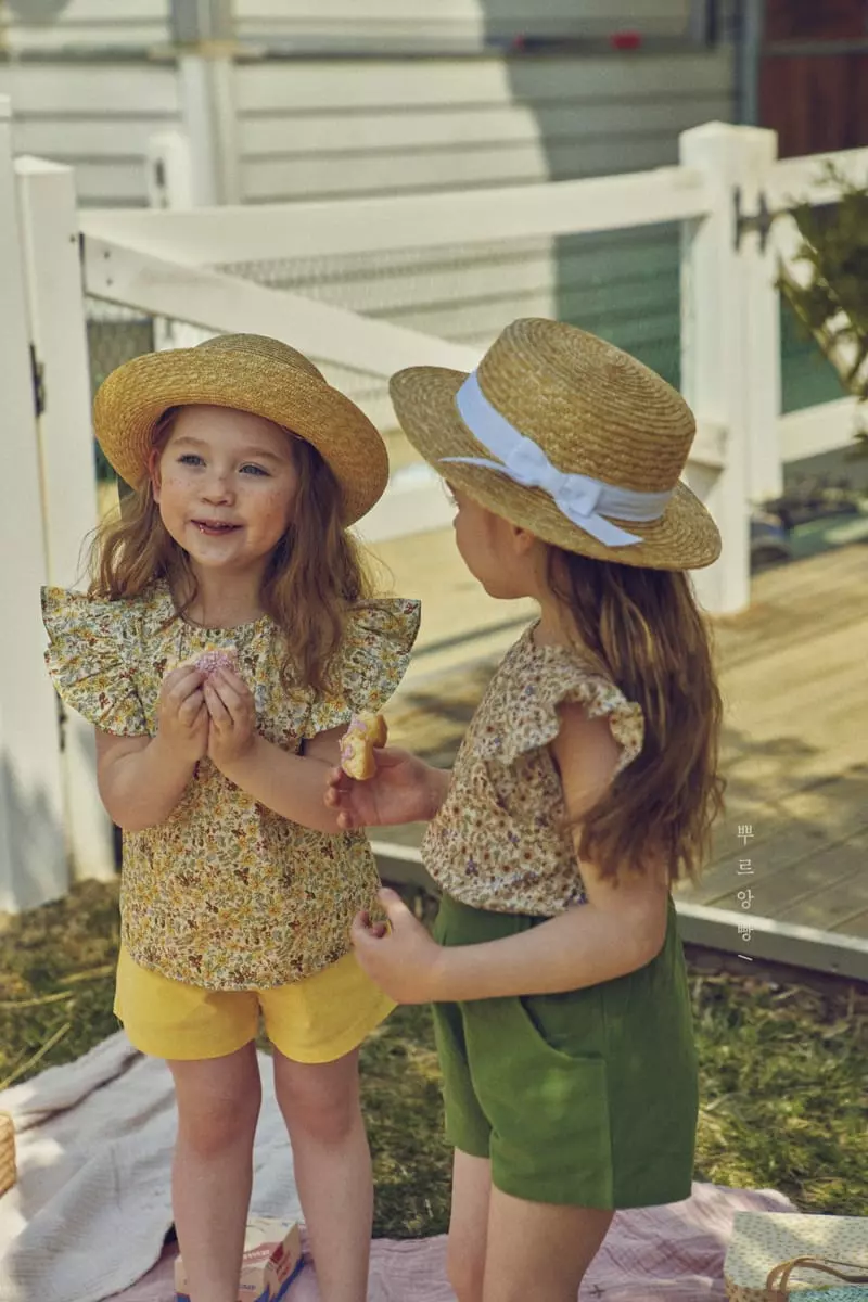 Pourenfant - Korean Children Fashion - #fashionkids - Lene Lien Shorts - 9