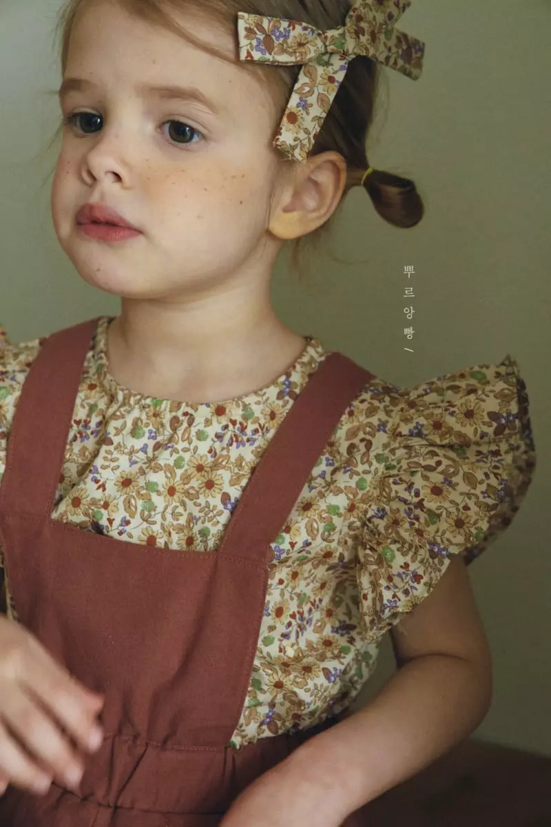 Pourenfant - Korean Children Fashion - #kidsstore - Flora Frill Sleeveless - 9