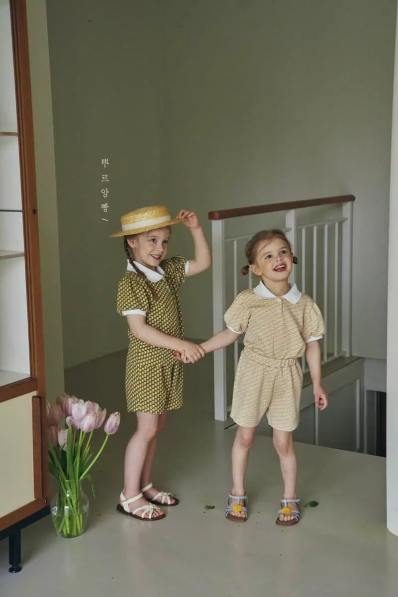 Pourenfant - Korean Children Fashion - #magicofchildhood - Daisy Knit Top Bottom Set - 8