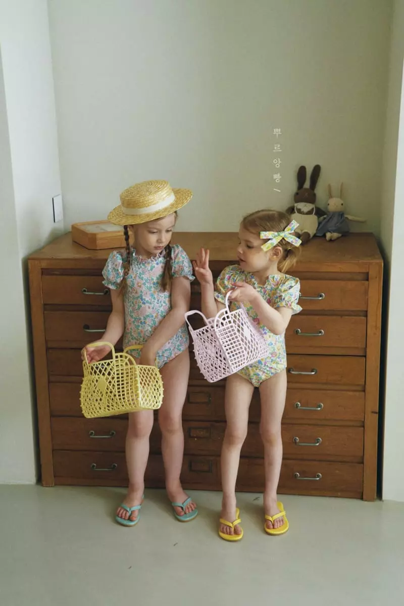 Pourenfant - Korean Children Fashion - #magicofchildhood - Lilly Puff Swimwear