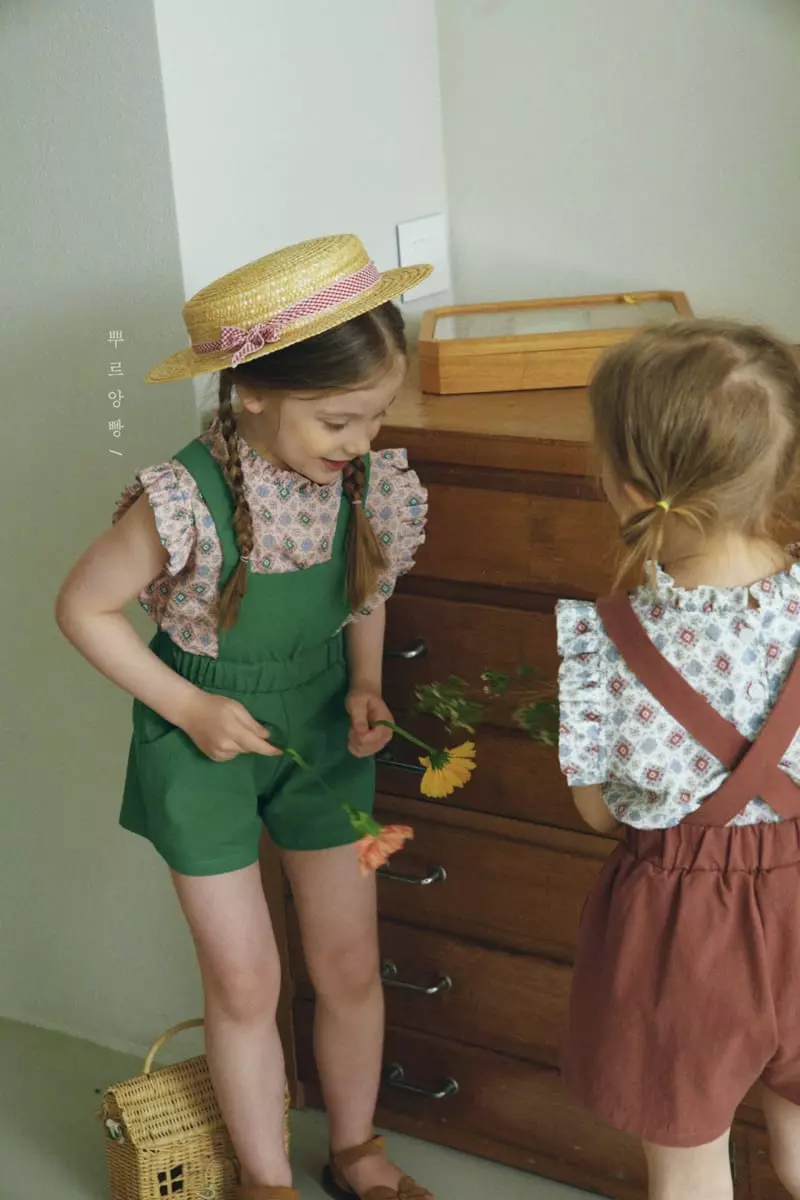 Pourenfant - Korean Children Fashion - #stylishchildhood - Elisa Frill Blouse - 6
