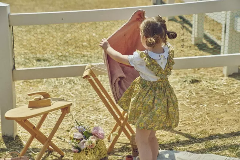 Pourenfant - Korean Children Fashion - #todddlerfashion - La Tulip Puff Blouse - 10