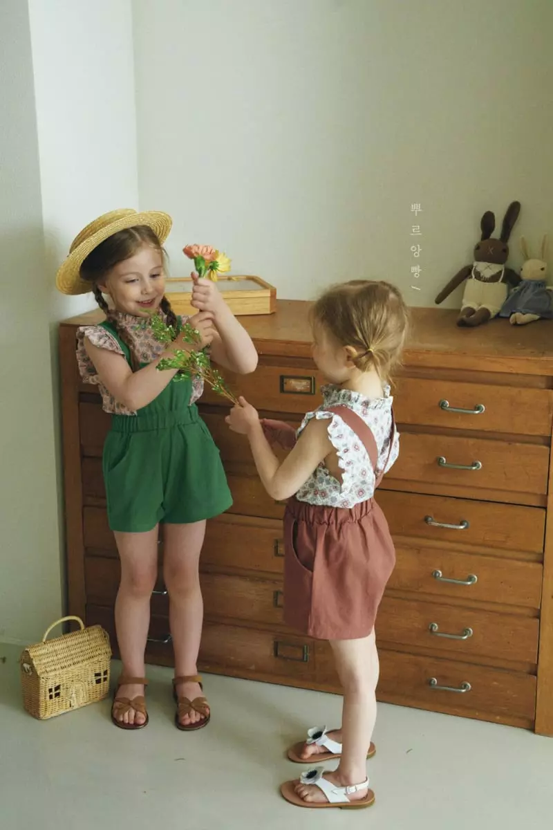 Pourenfant - Korean Children Fashion - #toddlerclothing - Elisa Frill Blouse - 5