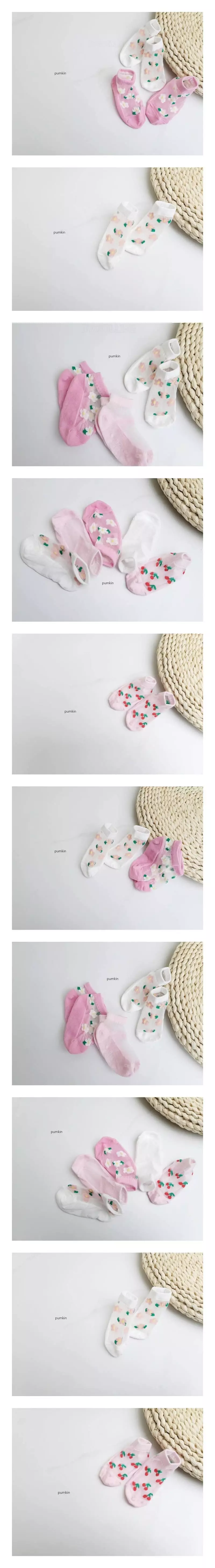 Pumkin - Korean Children Fashion - #todddlerfashion - Bla See Through Socks