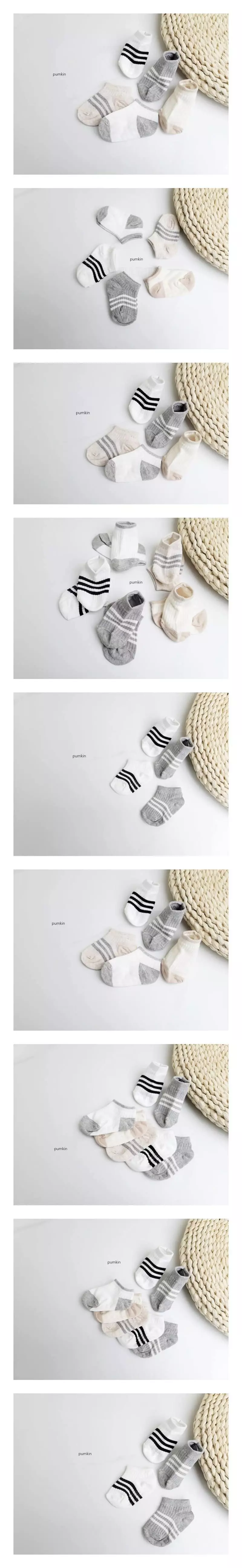 Pumkin - Korean Children Fashion - #toddlerclothing - Basic Socks