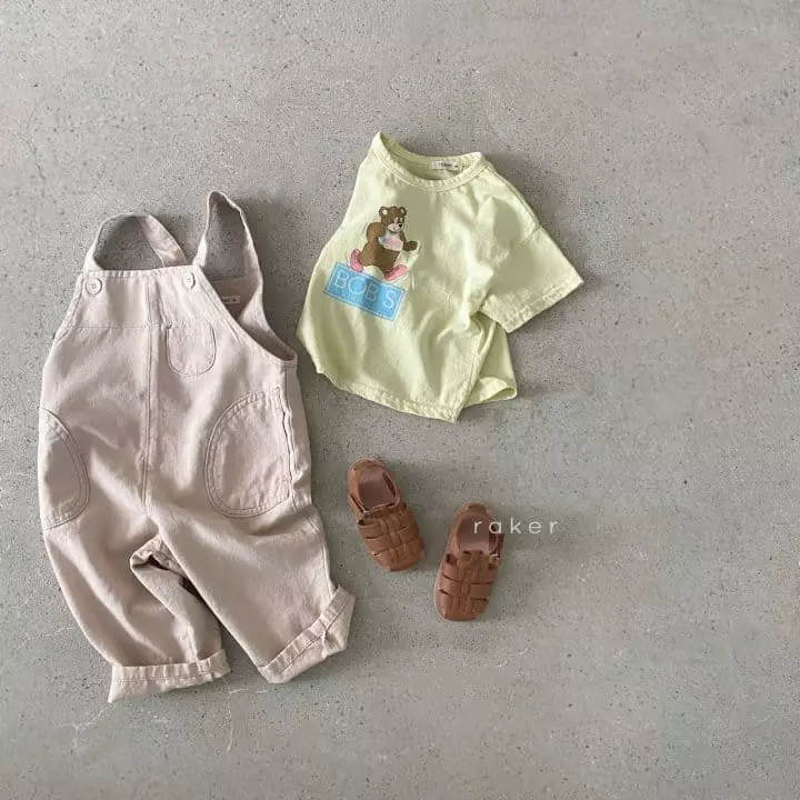 Raker - Korean Children Fashion - #Kfashion4kids - Jogging Bear Tee - 5