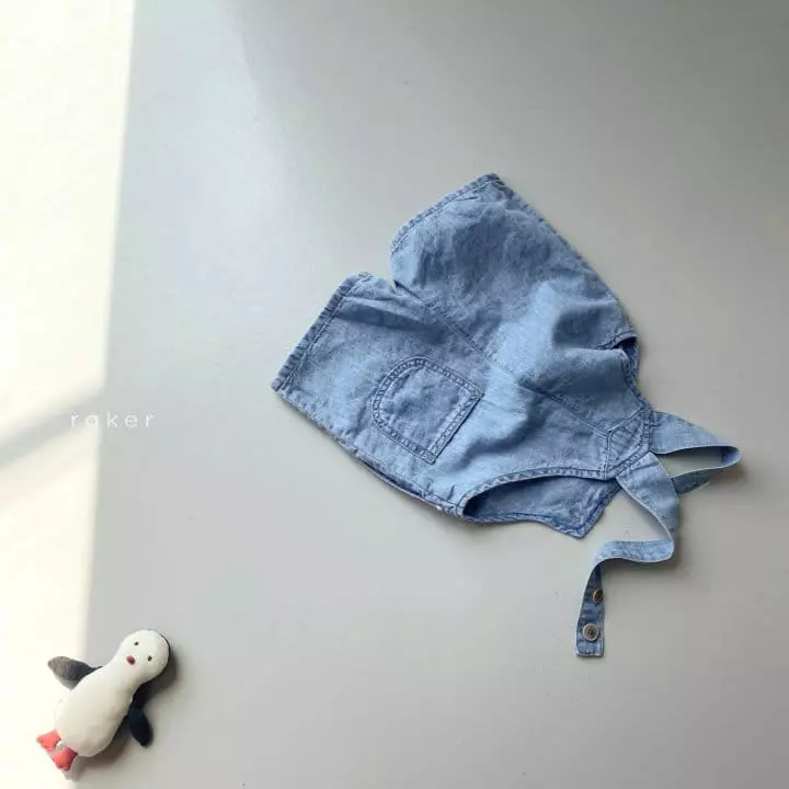 Raker - Korean Children Fashion - #kidsshorts - Linen Denim Overalls