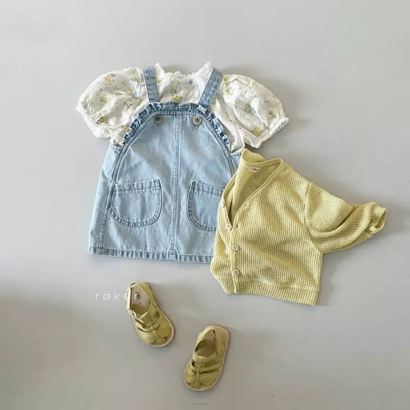 Raker - Korean Children Fashion - #magicofchildhood - Lala Dungarees Skirt - 5