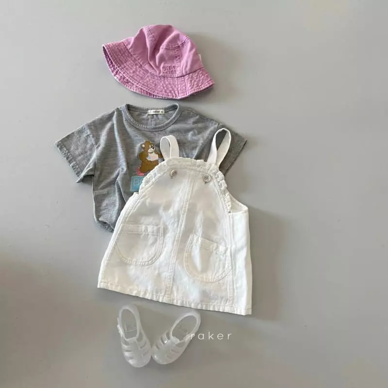 Raker - Korean Children Fashion - #minifashionista - Lala Dungarees Skirt - 6