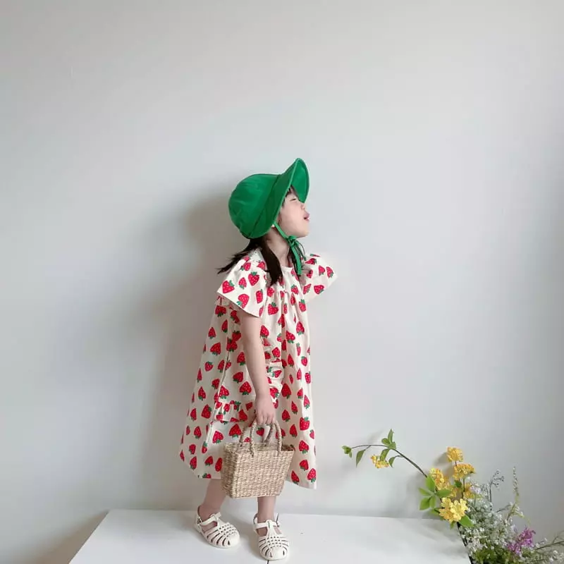 Rica - Korean Children Fashion - #childofig - Strawberry One-piece - 10
