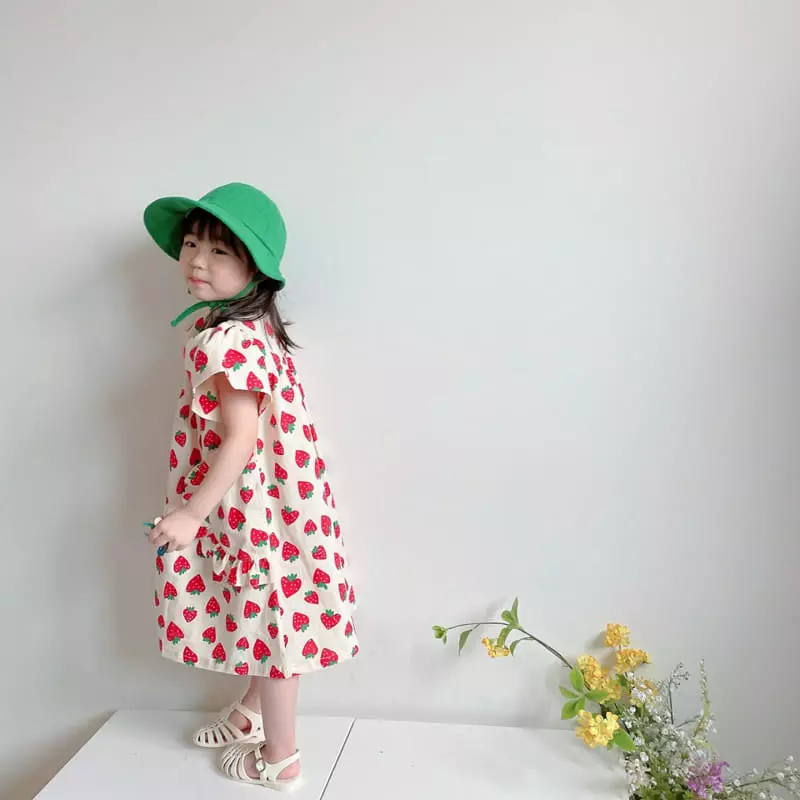 Rica - Korean Children Fashion - #littlefashionista - Strawberry One-piece - 6