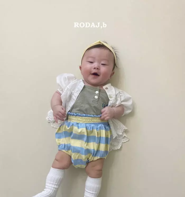 Roda J - Korean Baby Fashion - #babyboutiqueclothing - Match Blouse - 3