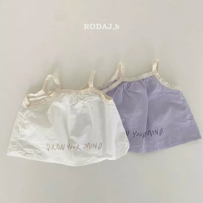 Roda J - Korean Baby Fashion - #babyboutiqueclothing - Draw Open Sleevelss
