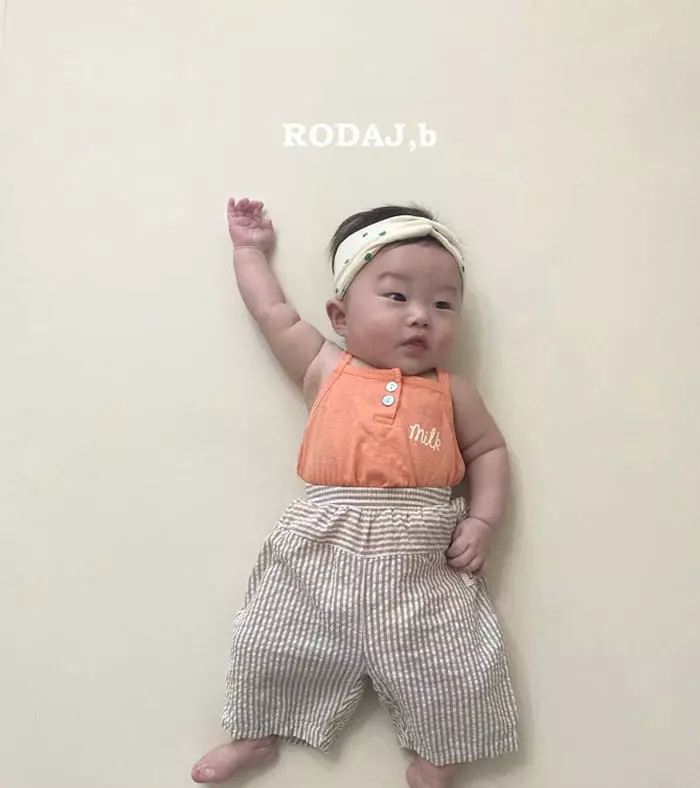Roda J - Korean Baby Fashion - #babyclothing - Stripes Pants - 5