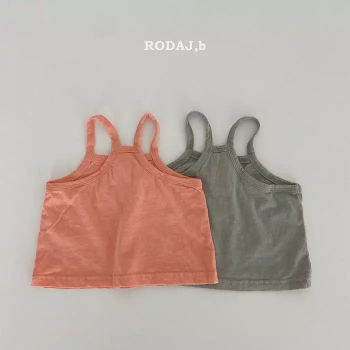 Roda J - Korean Baby Fashion - #babyclothing - Milk String Sleeveless