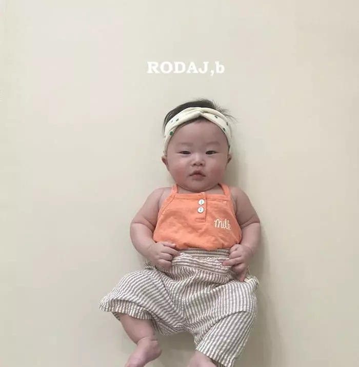 Roda J - Korean Baby Fashion - #babyfashion - Stripes Pants - 6