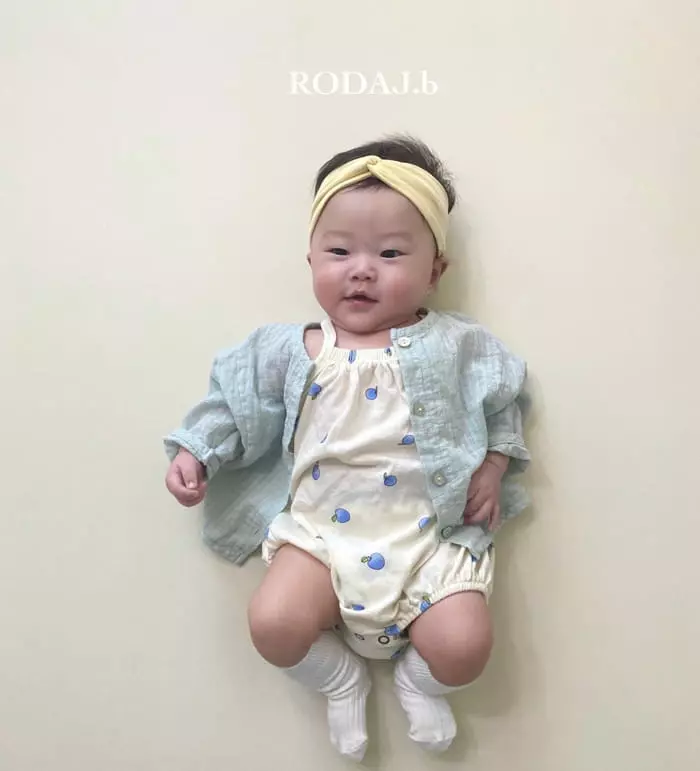 Roda J - Korean Baby Fashion - #babygirlfashion - Garden Bodysuit - 3