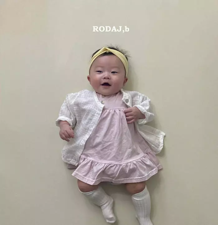 Roda J - Korean Baby Fashion - #babylifestyle - Sherbet One-piece - 3