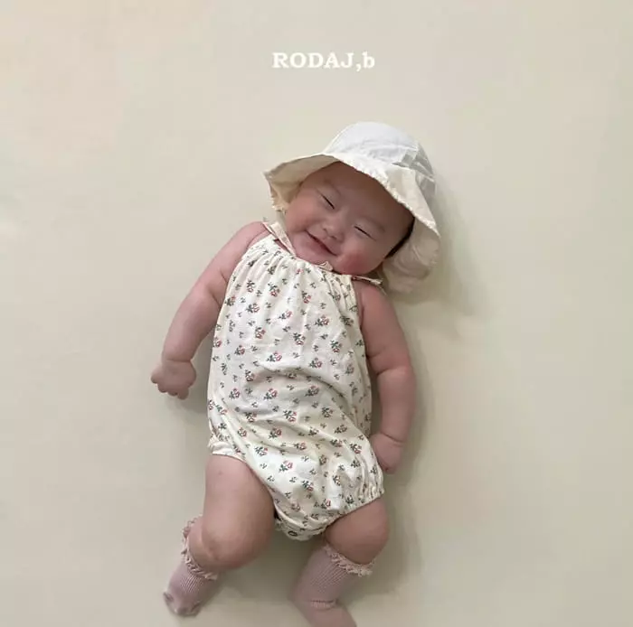 Roda J - Korean Baby Fashion - #babyootd - Garden Bodysuit - 6