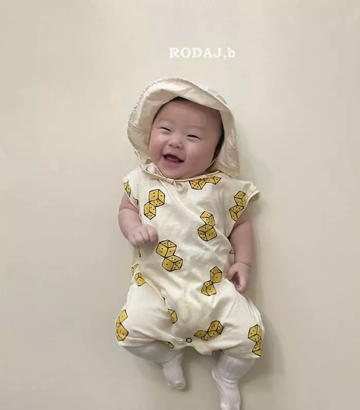Roda J - Korean Baby Fashion - #babyootd - Block Bodysuit - 3