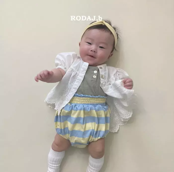 Roda J - Korean Baby Fashion - #onlinebabyshop - Tornado Bloomer - 3