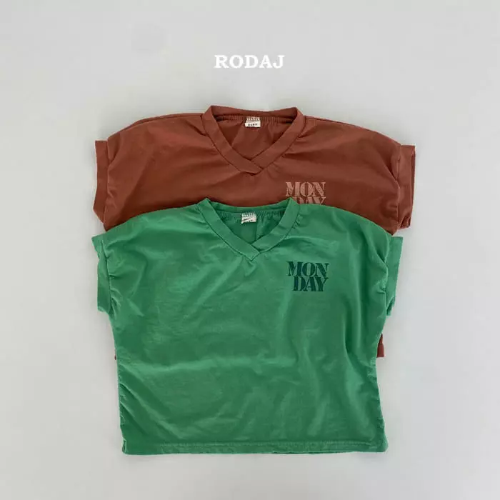Roda J - Korean Children Fashion - #Kfashion4kids - Monday Tee