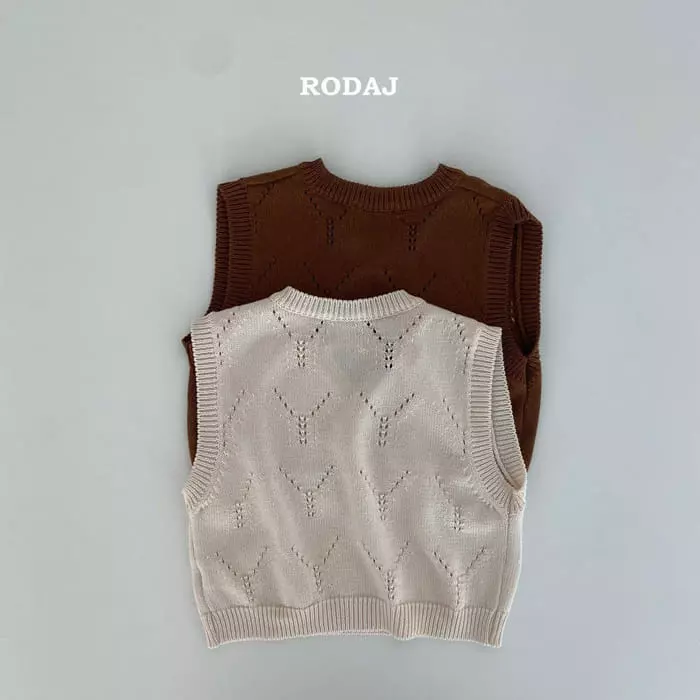 Roda J - Korean Children Fashion - #childofig - Beti Knit Vest