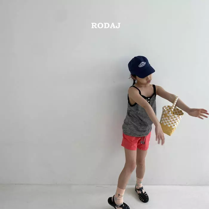 Roda J - Korean Children Fashion - #designkidswear - Uni String Sleeveless - 5
