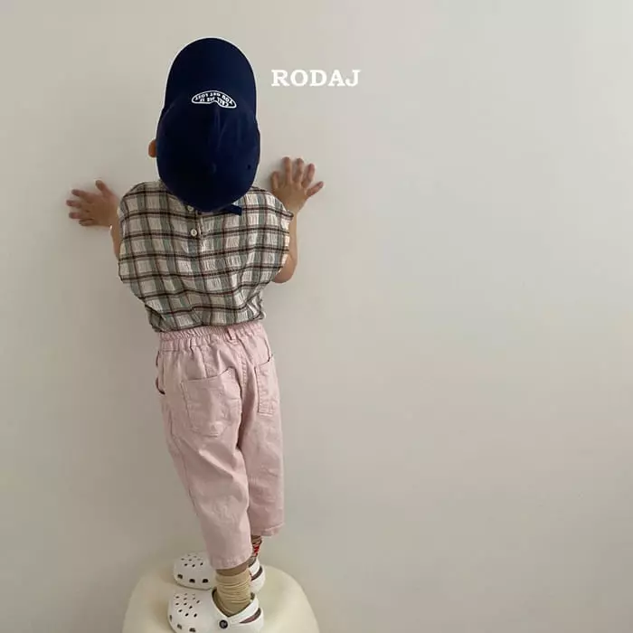 Roda J - Korean Children Fashion - #fashionkids - Roha Check Shirt - 5