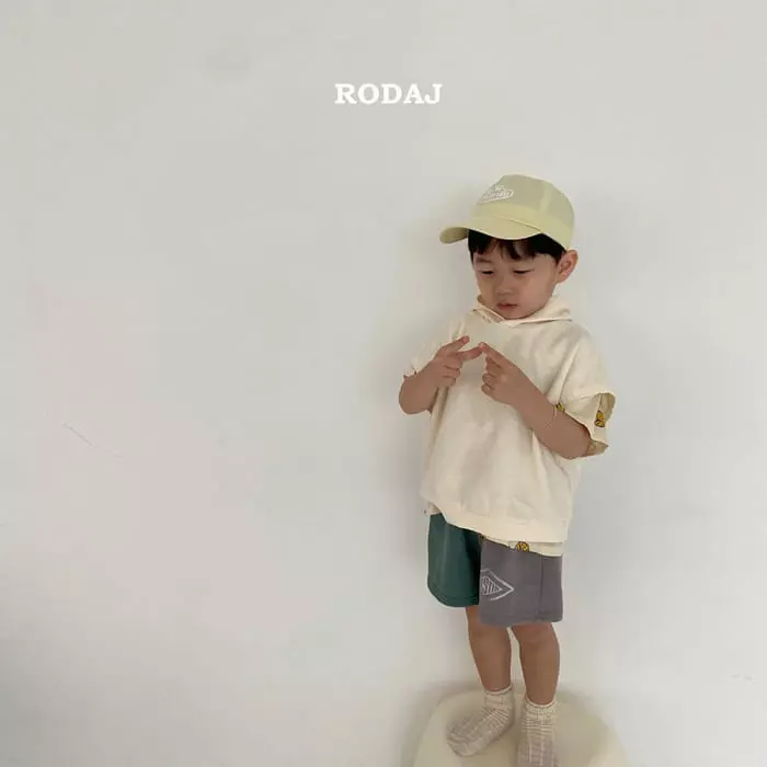 Roda J - Korean Children Fashion - #kidsshorts - Ostin Top Bottom Set - 3