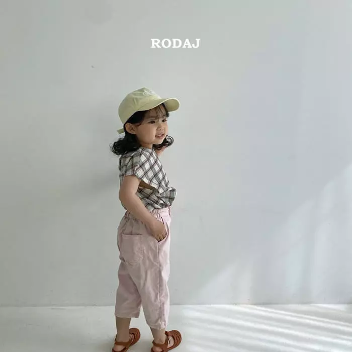 Roda J - Korean Children Fashion - #kidsshorts - Roha Check Shirt - 6