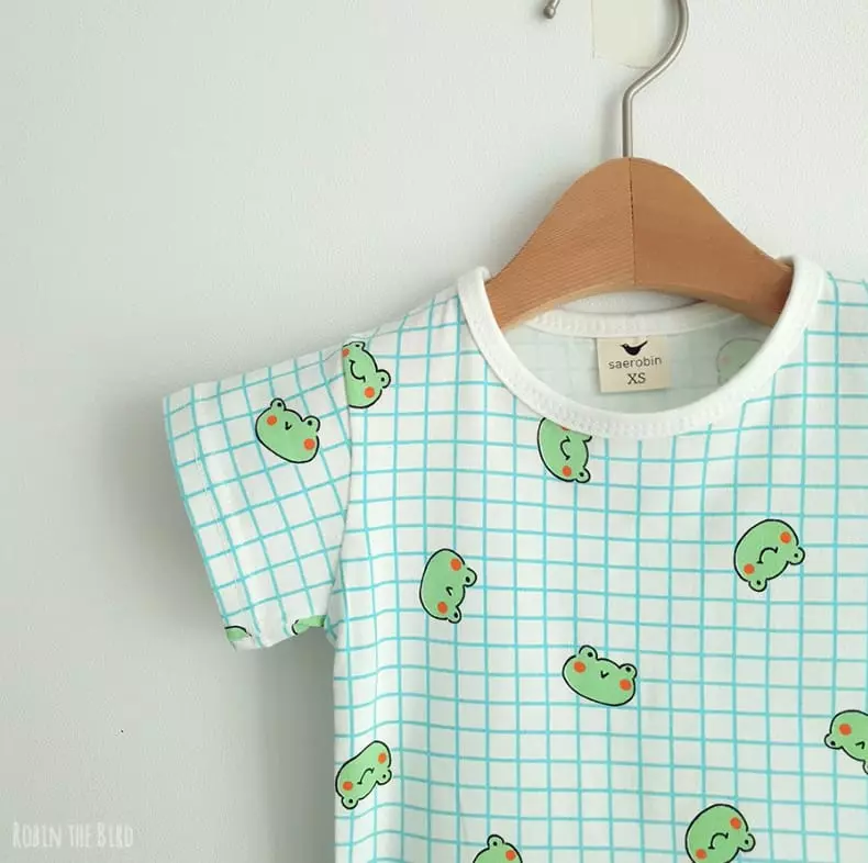 Saerobin - Korean Children Fashion - #Kfashion4kids - Geagul Check Easywear - 6