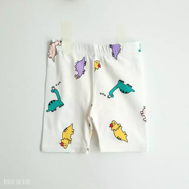 Saerobin - Korean Children Fashion - #Kfashion4kids - Dino Short Sleeves Easywear - 5
