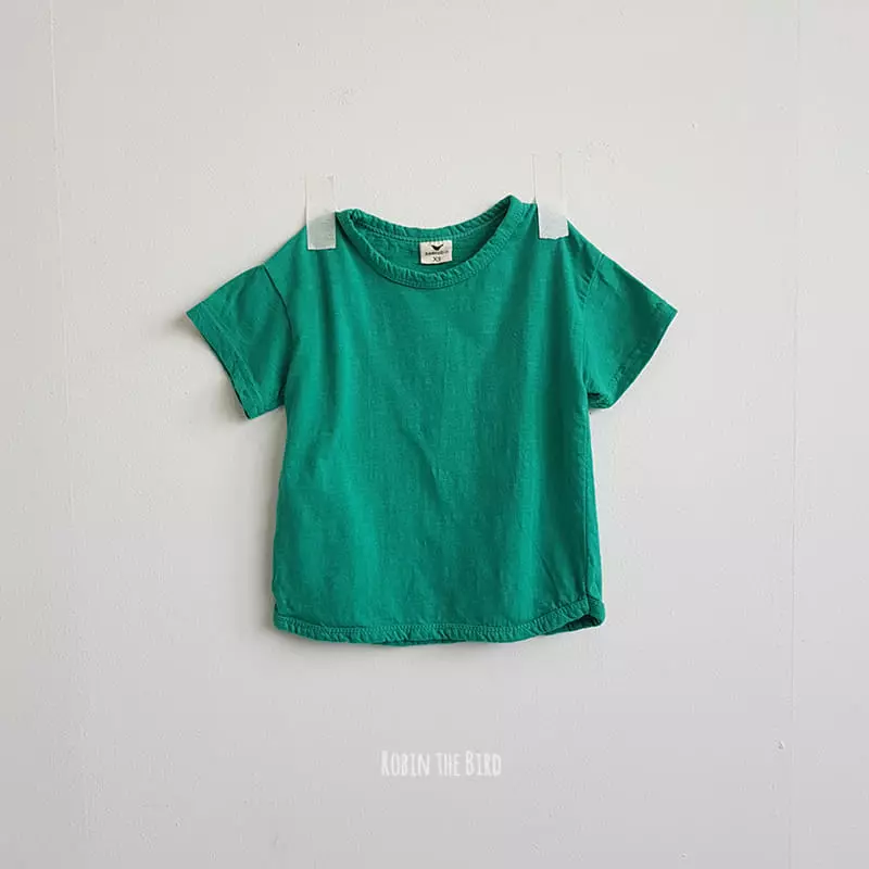 Saerobin - Korean Children Fashion - #childrensboutique - Short Sleeves Tee - 5