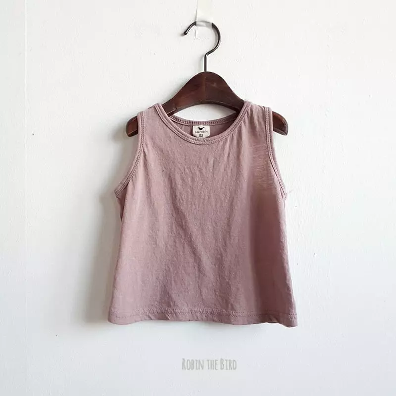 Saerobin - Korean Children Fashion - #childrensboutique - Washing Mago Sleeveless - 2