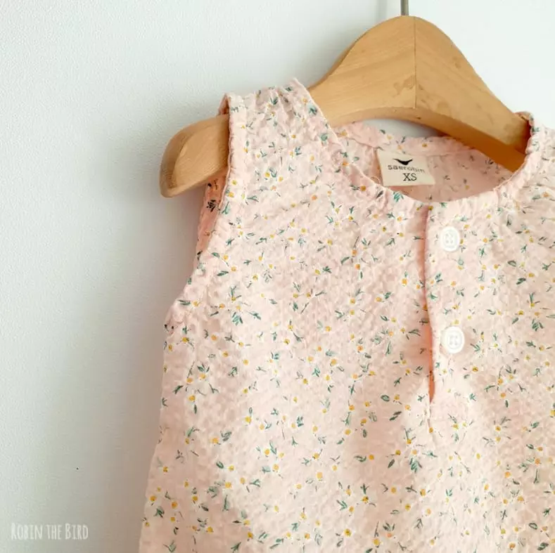 Saerobin - Korean Children Fashion - #designkidswear - Flower Bloomer Top Bottom Set - 4