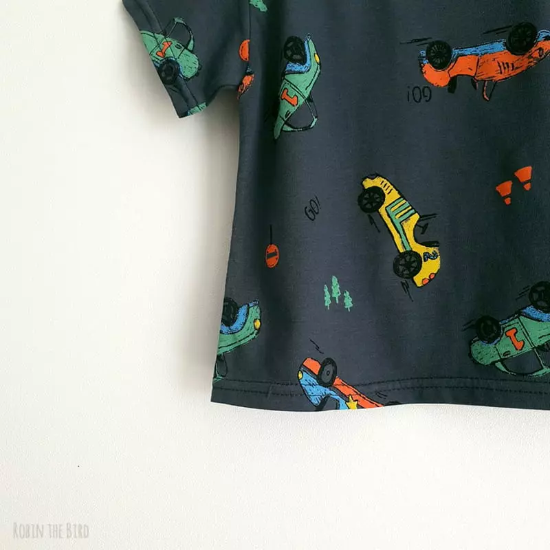 Saerobin - Korean Children Fashion - #kidsshorts - Car Shorts Sleeves Tee - 5