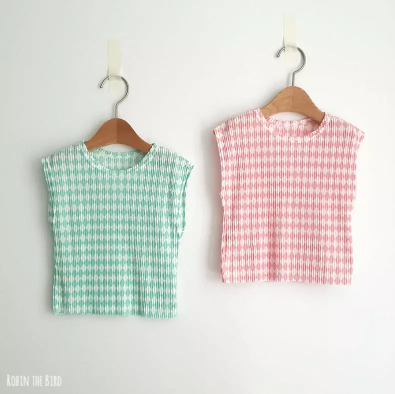 Saerobin - Korean Children Fashion - #littlefashionista - Pleats Wrinkle Sleeveless