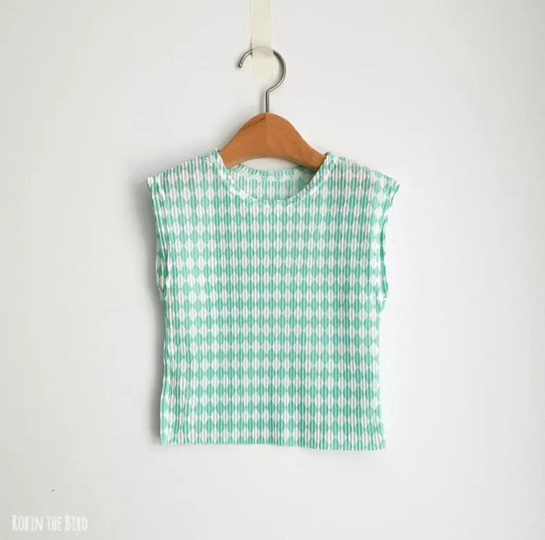 Saerobin - Korean Children Fashion - #minifashionista - Pleats Wrinkle Sleeveless - 3