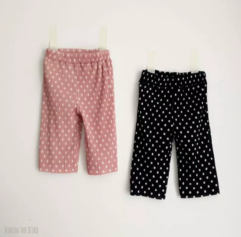 Saerobin - Korean Children Fashion - #minifashionista - Pleats Wrinkle Pants - 2