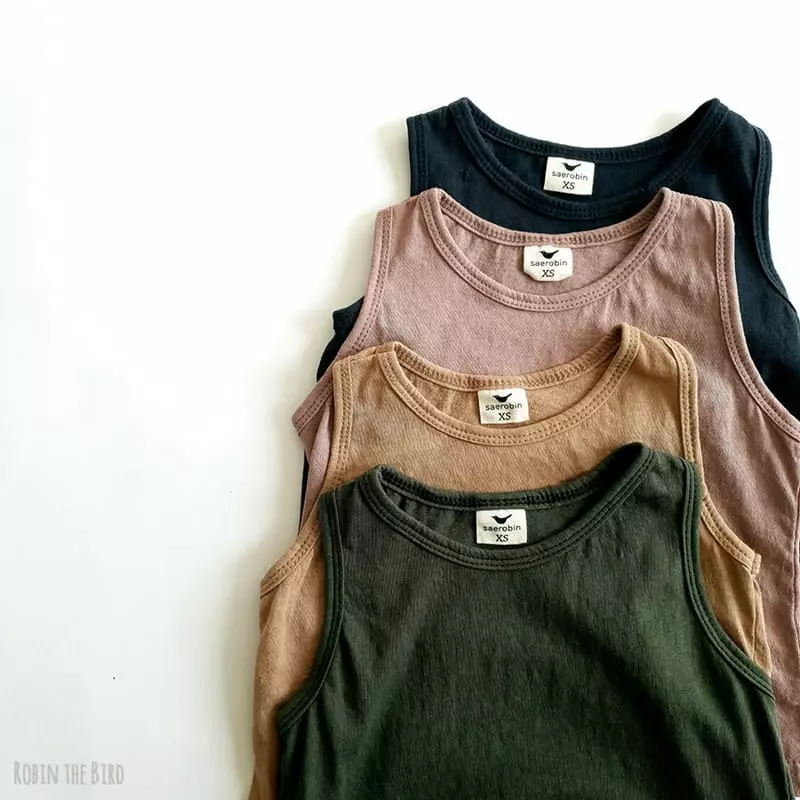 Saerobin - Korean Children Fashion - #minifashionista - Washing Mago Sleeveless - 12