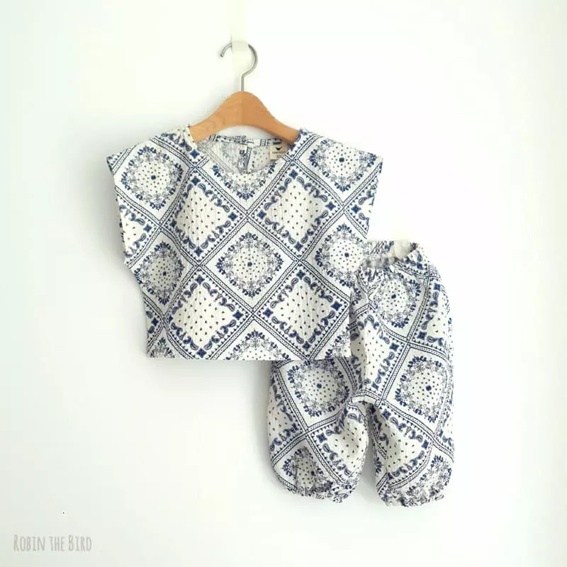 Saerobin - Korean Children Fashion - #prettylittlegirls - Paisely Pants - 5