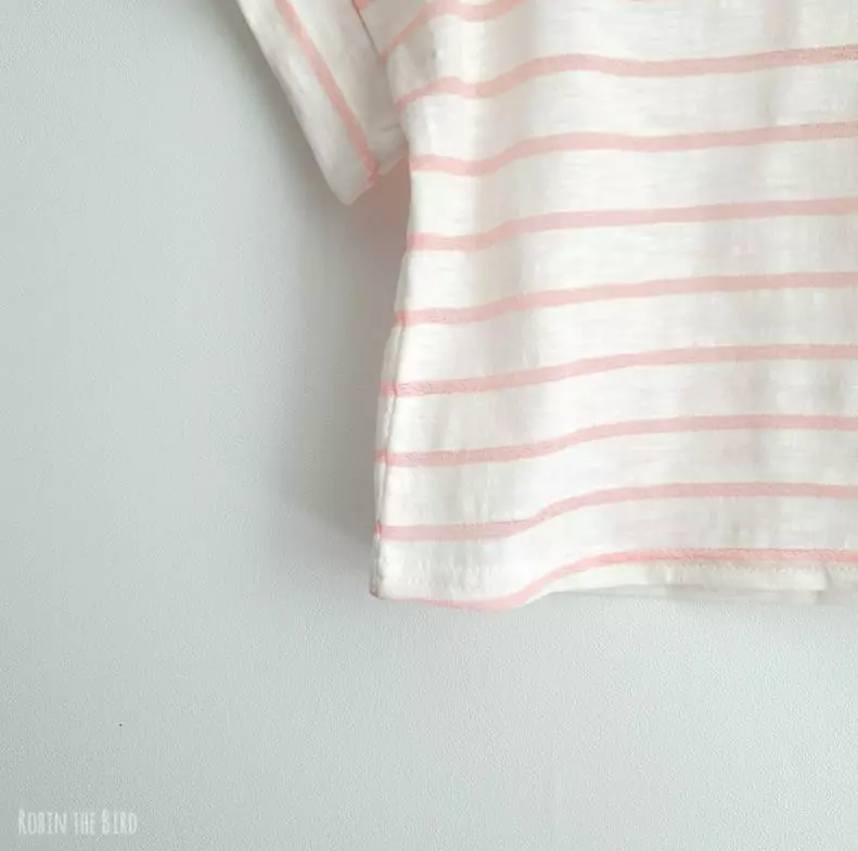 Saerobin - Korean Children Fashion - #prettylittlegirls - Stripes Short Sleeves Tee - 5