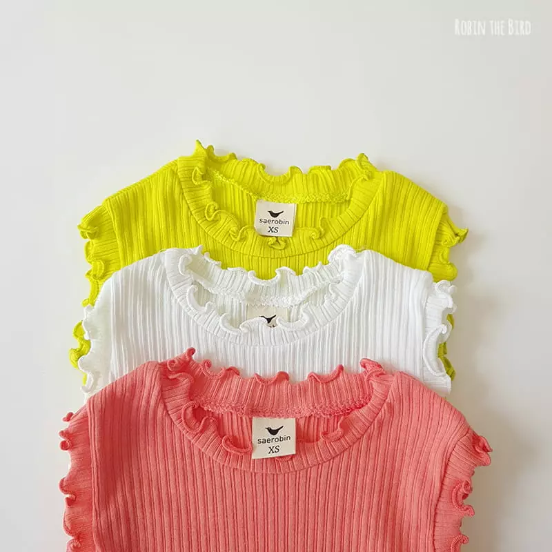 Saerobin - Korean Children Fashion - #stylishchildhood - Terry Tee - 2