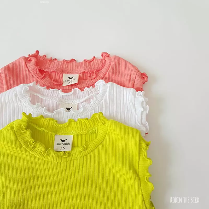 Saerobin - Korean Children Fashion - #toddlerclothing - Terry Tee