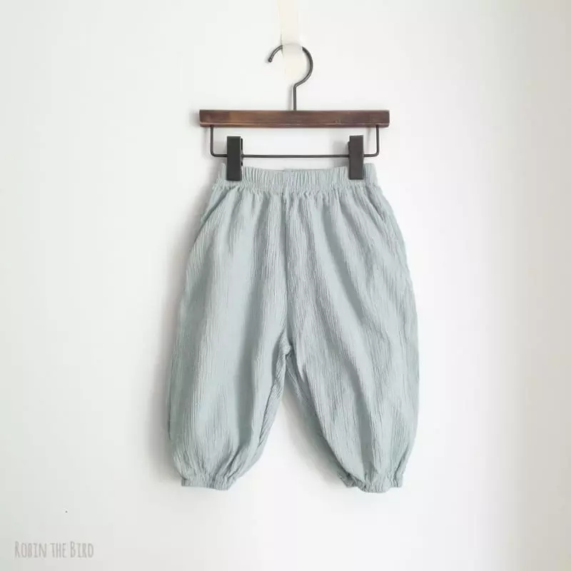 Saerobin - Korean Children Fashion - #toddlerclothing - Sausage Wrinkle Pants