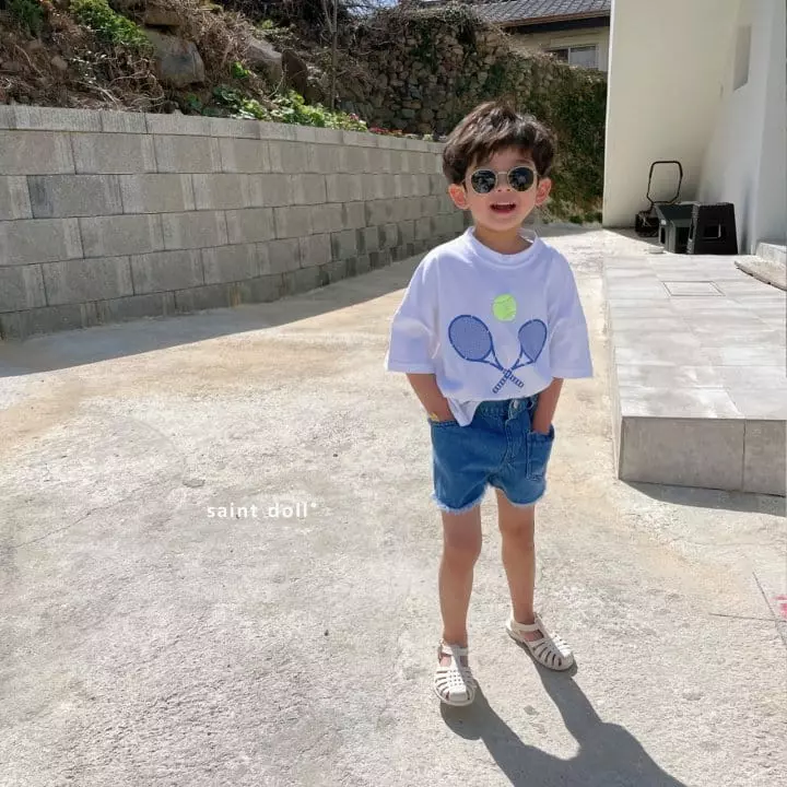 Saint Doll - Korean Children Fashion - #Kfashion4kids - Tennis Balpo Tee