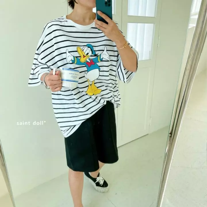 Saint Doll - Korean Children Fashion - #Kfashion4kids - Donald Tee with Mom - 12