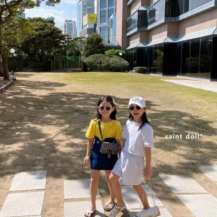 Saint Doll - Korean Children Fashion - #Kfashion4kids - Juicy Crop Pad Tee with Mom - 11